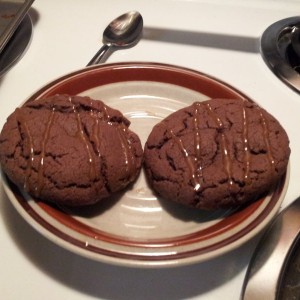 Devels food cake carmel filled cookies! You jelly? Sent from my Samsung sma