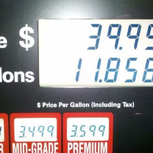 Eh not bad, 255 miles, 21.6mpg