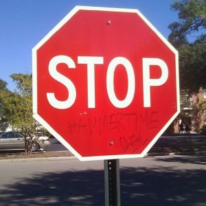 If you can't read it, it says "Hammertime".
