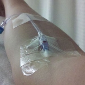 Gotta love IV fluids lol
