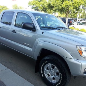 2012 Toyota Tacoma 4x4 TRD Silver