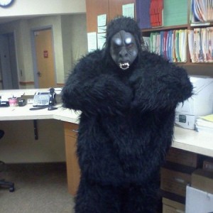 Just scared the hell out of everyone at work