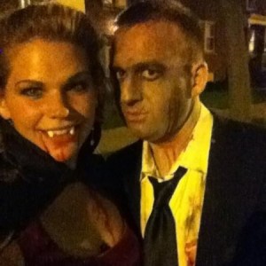 Goin out to a halloween party and bar hoppin