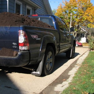 2012 Tacoma full load rear quarter view
