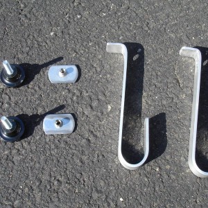 J Hooks for scope stand