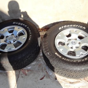 OFF ROAD RIMS AND TIRES