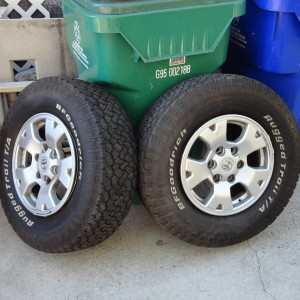 OFF ROAD RIMS AND TIRES