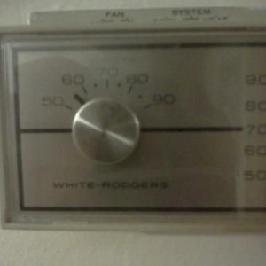 we've been playing the "see how long we can go until we turn on t