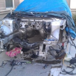 The subaru minus motor, I can save the wiring harness and ecu