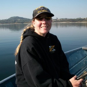 Lake Pardee with lenie