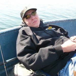 Lake Pardee with lenie