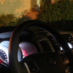 Tacoma dash at night