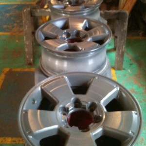 Painted rims