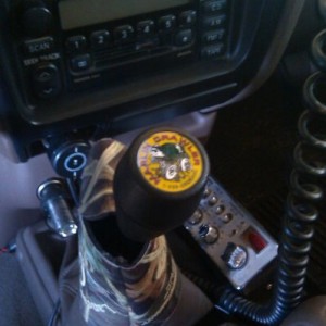 New shift knob