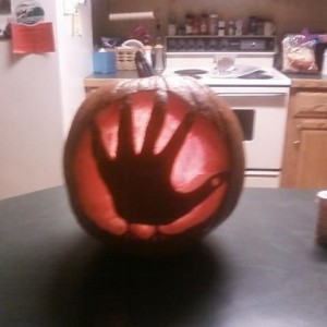 The punkin i carved