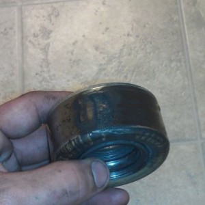 Lower idler pulley xploded.. finding a replacement sucks btw. Toyota, advan