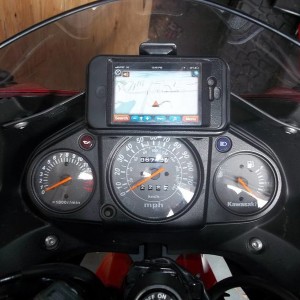 Ninja Otterbox mount w/phone