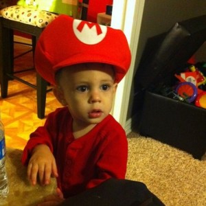 My very own baby Mario