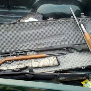 Went shooting today.