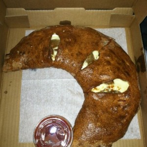 My calzone. Hory sheet.