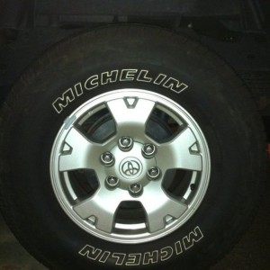 265/70-16 Michelin LTX M/S 2