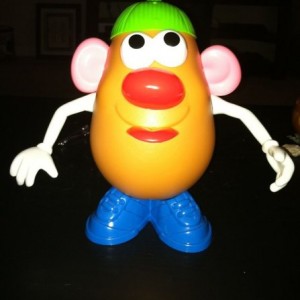 And for all you haters! Mr. Potato head told me to tell you to suck it!