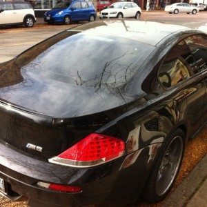 BMW M6 - one badass ride.
