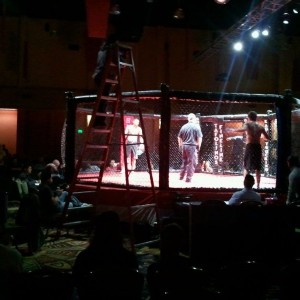 Roommate had a title fight at 135. Lost by a triangle choke