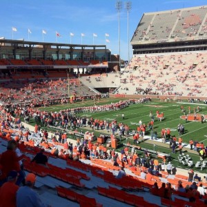 Almost time for kickoff!