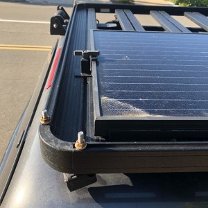 Solar Panel Rear Bracket W:Yakima Nut