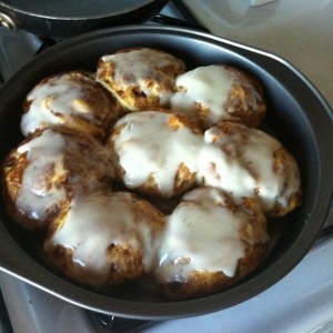 Breakfast of champions 'my little ones'