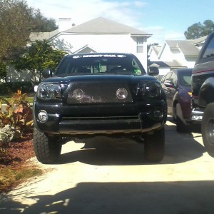 Picture sucks but you get the idea. Black headlights ftmfw