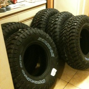 New rubber greeted me when I got home: