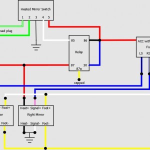 mirror wiring