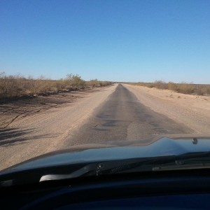 Road keeps getting narrower and narrower