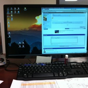 New monitor at the office...boss