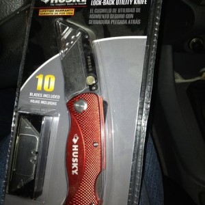 Free Husky boxcutter FTW! 