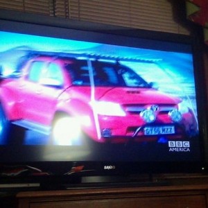 Hilux on BBC America Top Gear.