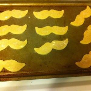 Movember cookies!