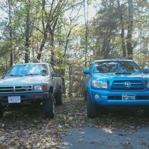 My '88 and my dad's '05