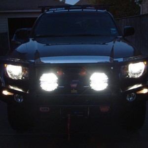 ipf lights on ARB bumper