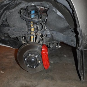 New red Brake Calipers