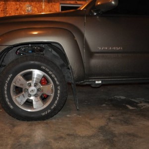 New red Brake Calipers