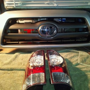 For Sale 2009 Silver Grille & OEM Led Taillights Each are $150 obo plus