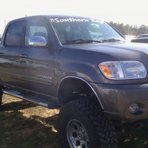 Lifted about 6 inches