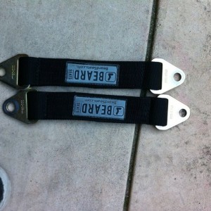 FS: 12" limit straps. Used for 3 days. To long to be used before botto