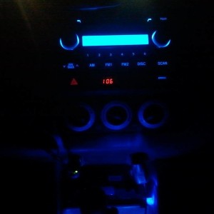 Blue LEds in stereo