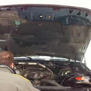 As usual... the ford is broken