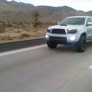 My buddy took this pic coming home from Vegas yesterday...not bad