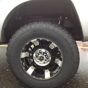 New wheels and tires